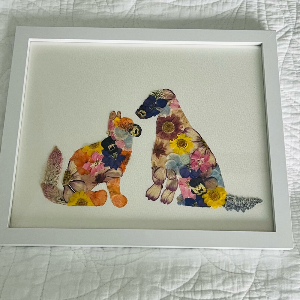 Pressed Flower Dogs